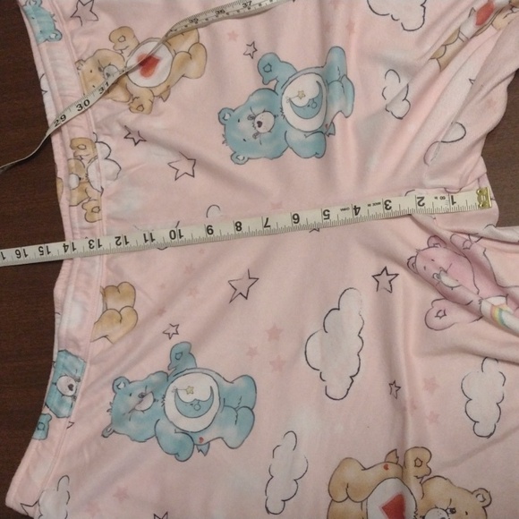 Care Bears soft pink pajama pants with pockets size XL - Picture 6 of 10